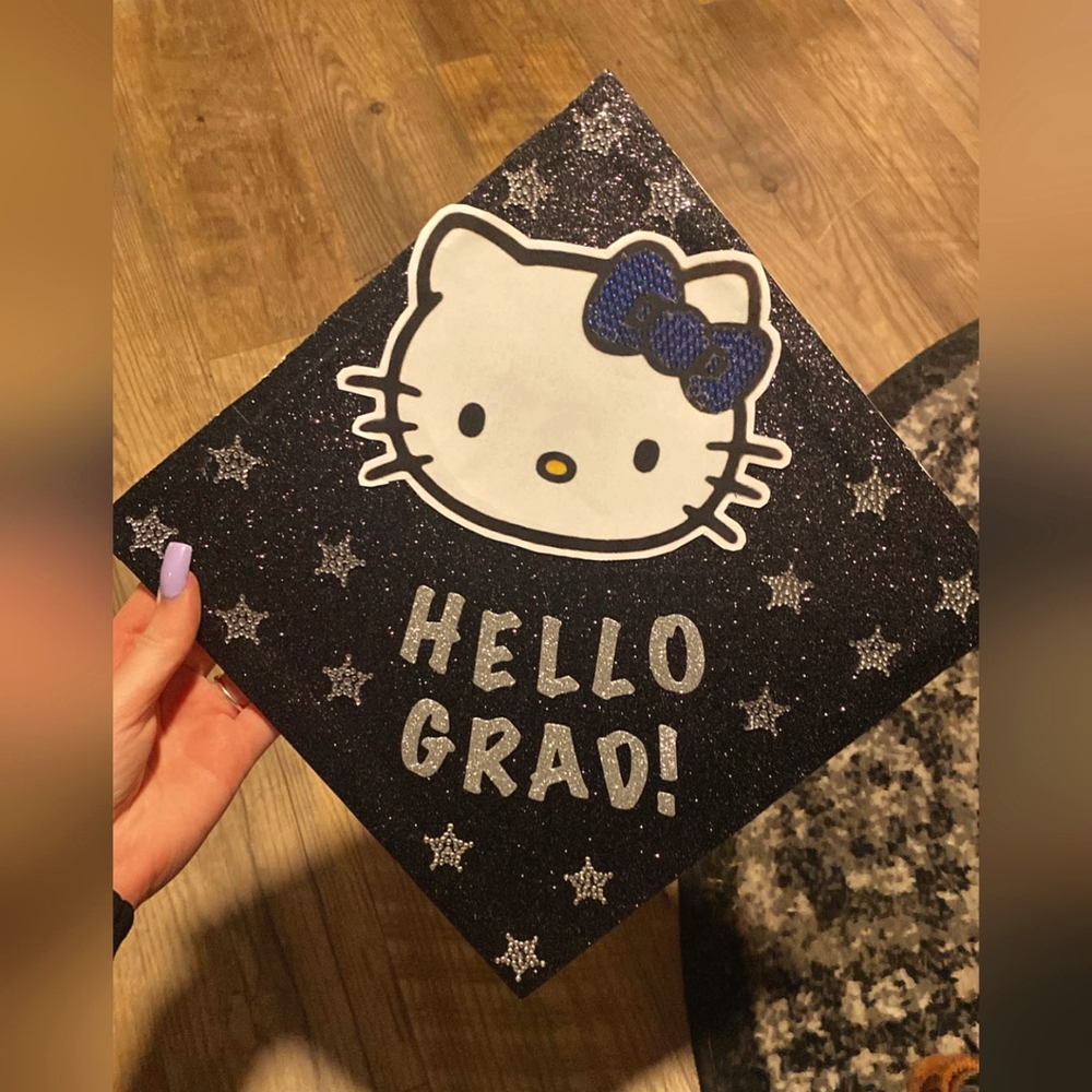 Personalized grad cap toppers